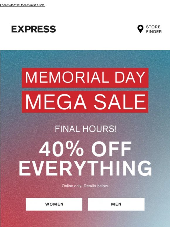 FINAL HOURS (for real this time) 40% OFF ENDS SOON