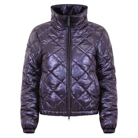 Stella Vegan Down Bomber | Aubergine