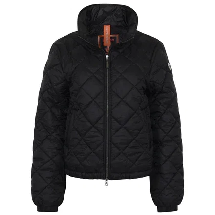 Stella Vegan Down Bomber | Black