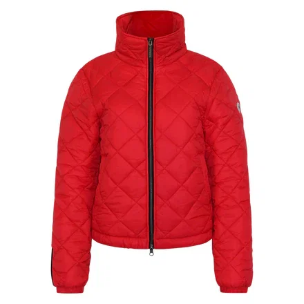 Stella Vegan Down Bomber | Chili Red