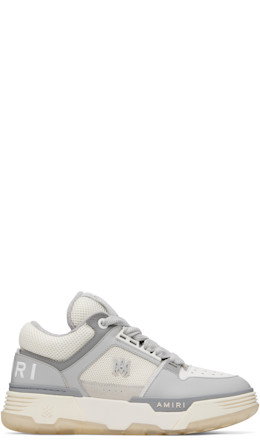 Off-White & Gray MA-1 Sneakers