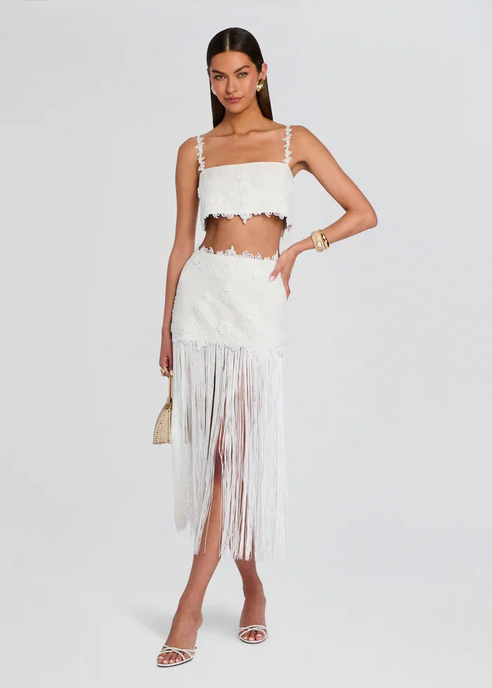 Image of Amaris Skirt - White