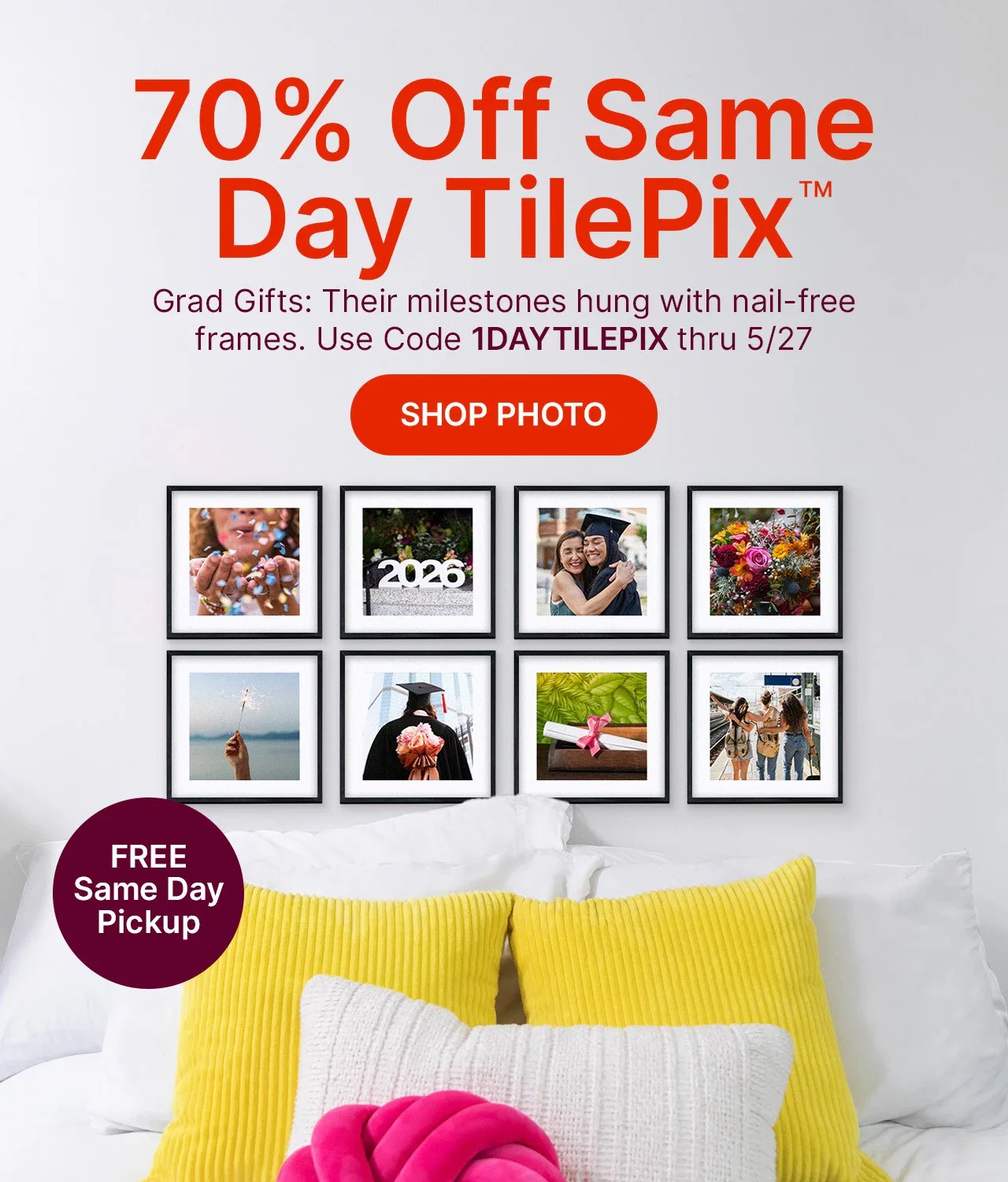 70% off Same Day TilePix