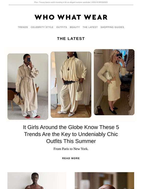 5 trends It girls around the globe are styling this summer