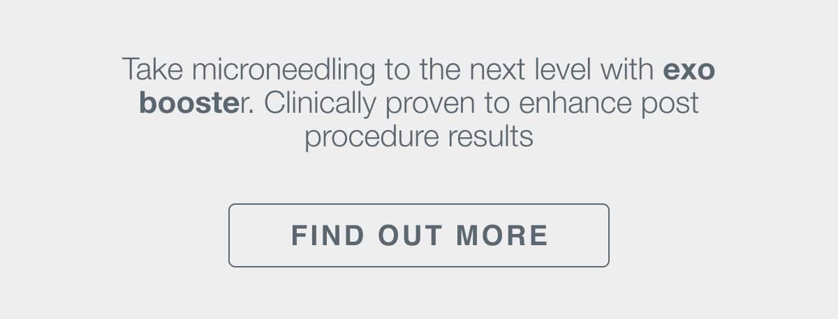 pro microneedling + exobooster