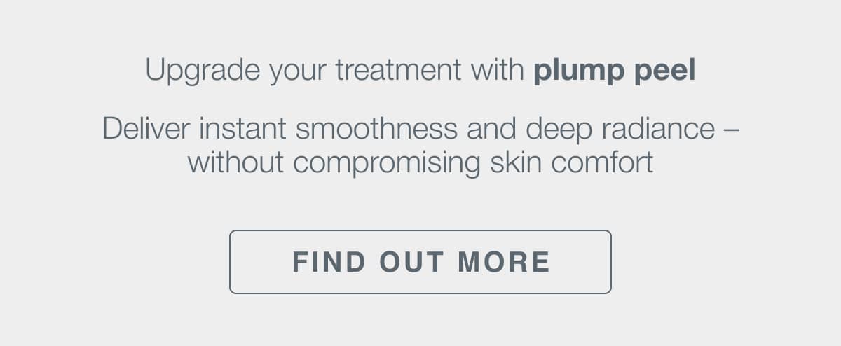 luminfusion + plump peel