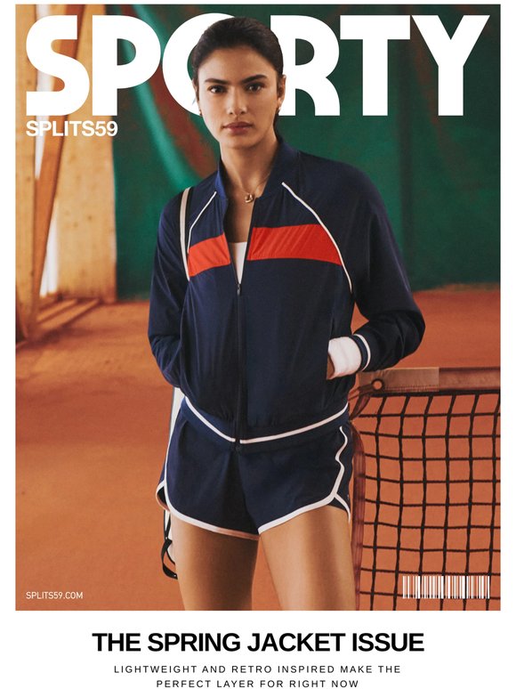 FEELING SPORTY? THE SPRING JACKET.