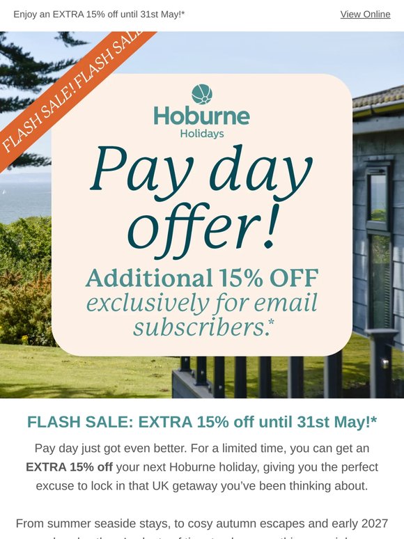 Pay Day Just Got Better! | Flash Sale!⚡