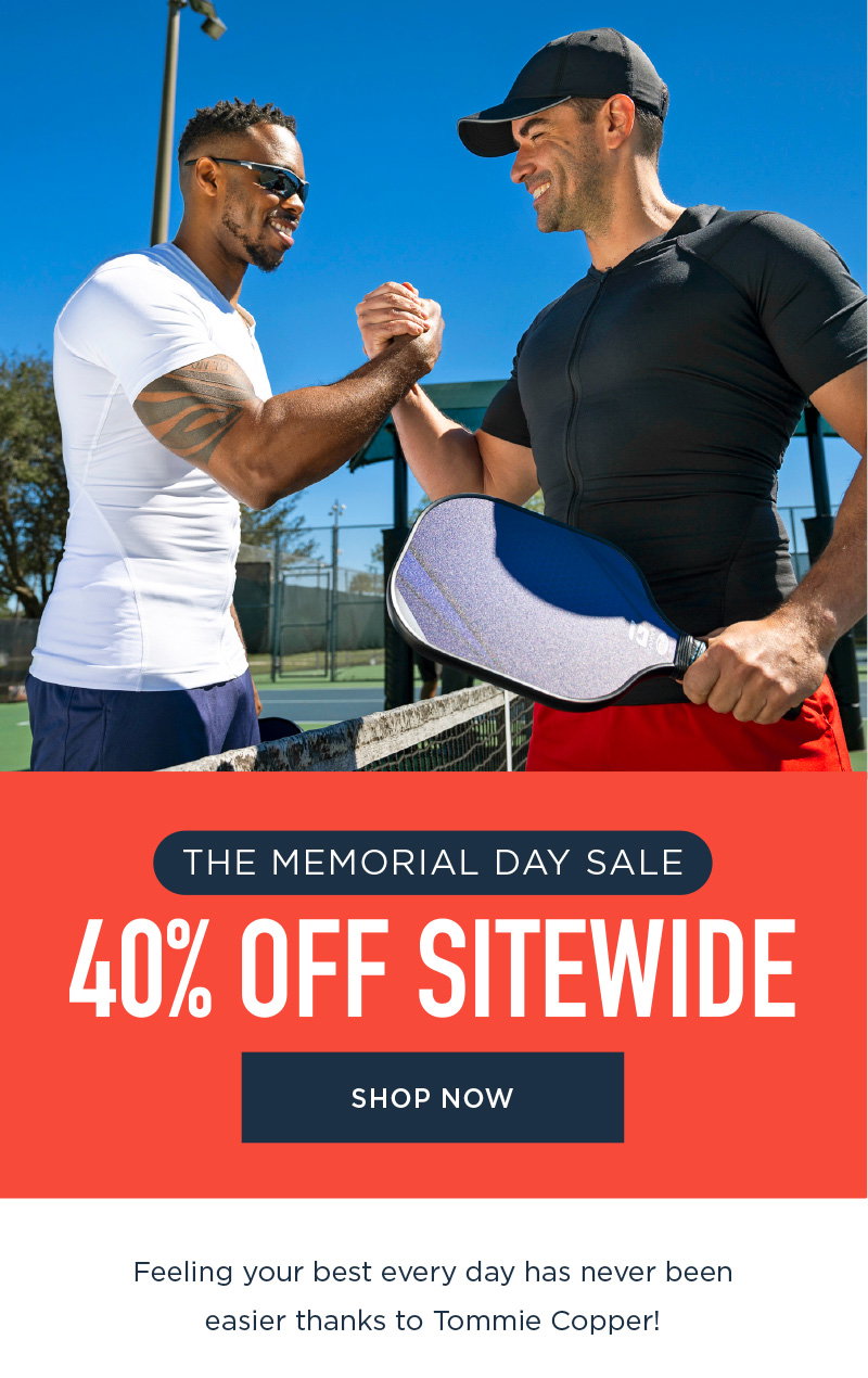 THE MEMORIAL DAY SALE 40% OFF SITEWIDE SHOP NOW