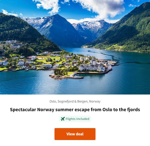 Spectacular Norway summer escape from Oslo to the fjords