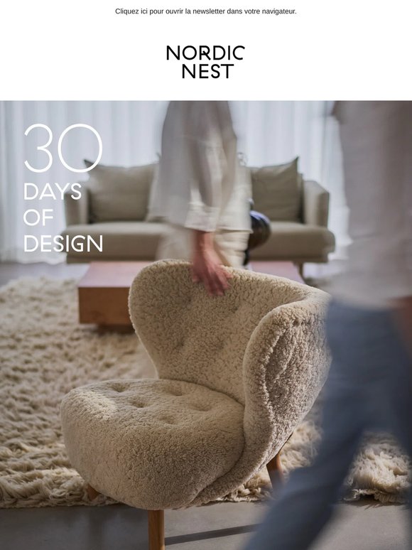 Jusqu'à -50 % sur les classiques du design de demain