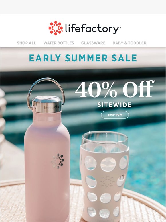 Last Chance for 40% off Sitewide – Restrictions May Apply