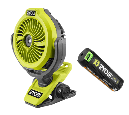 USB Lithium Misting Fan Kit