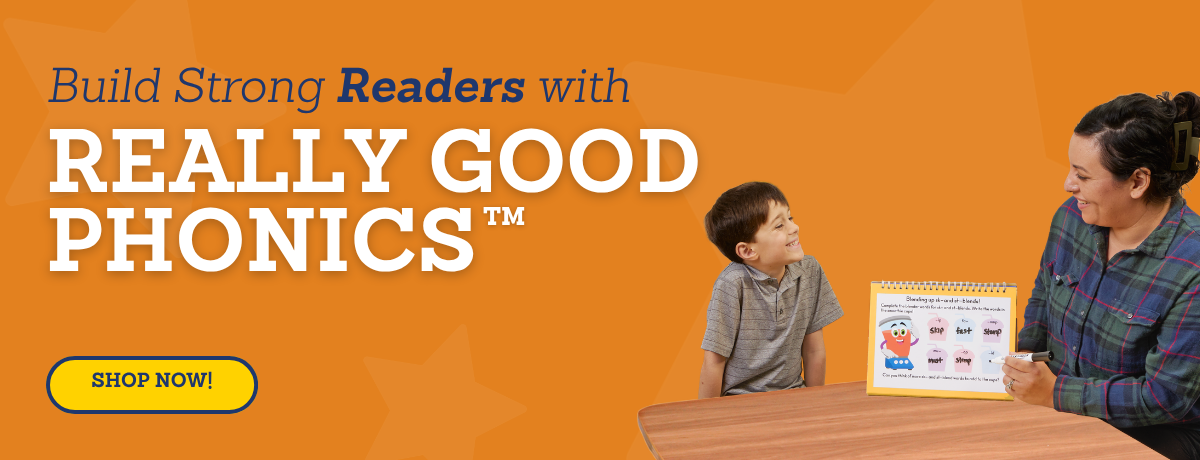 Build Strong Readers with Really Good Phonics™ - SHOP NOW