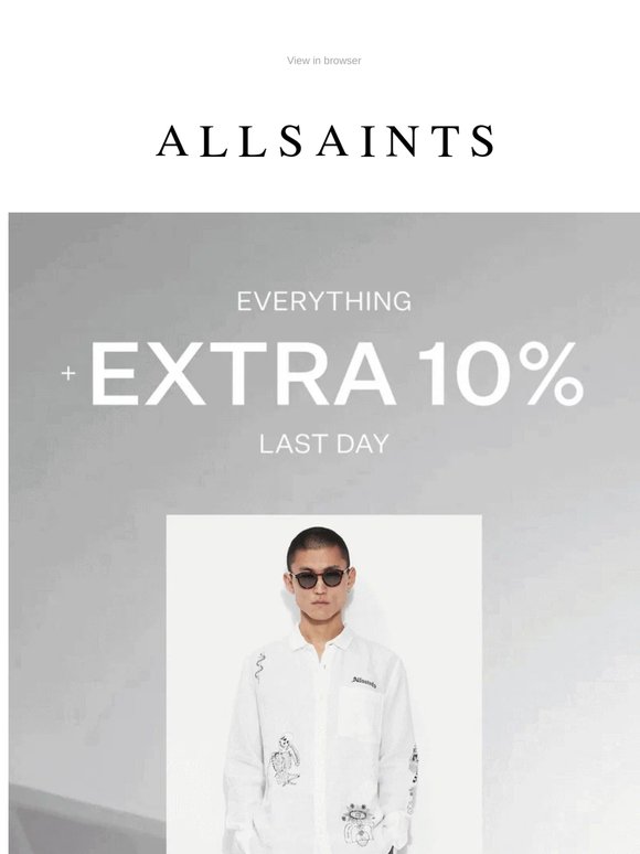 Final Hours: Up To 30% Off + Extra 10%