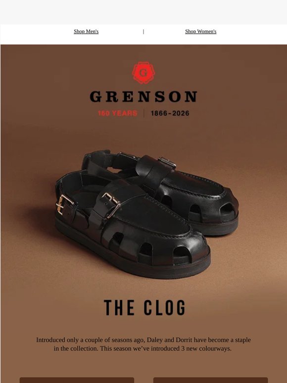 The Clog. New Colourways.