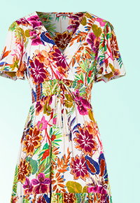 Yasmine Printed Maxi Dress