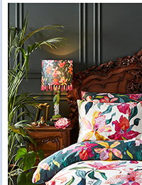 Orchid Oasis Reversible Duvet Set