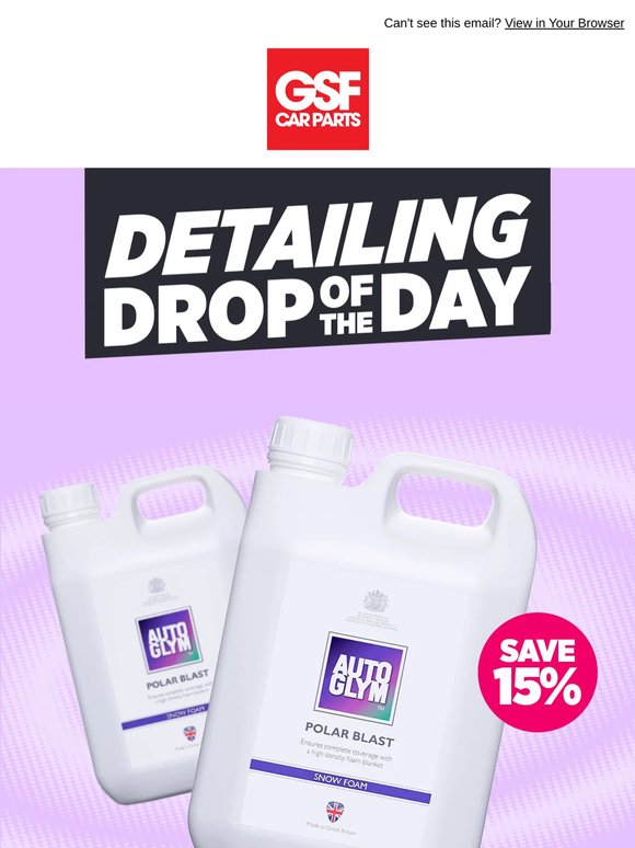 🫧 Today Only: 15% Off Autoglym Polar Blast