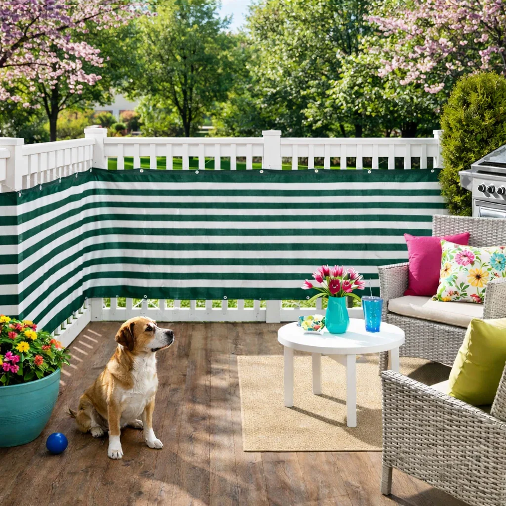 Image of 15-Ft. Outdoor Deck and Fence Privacy Screen