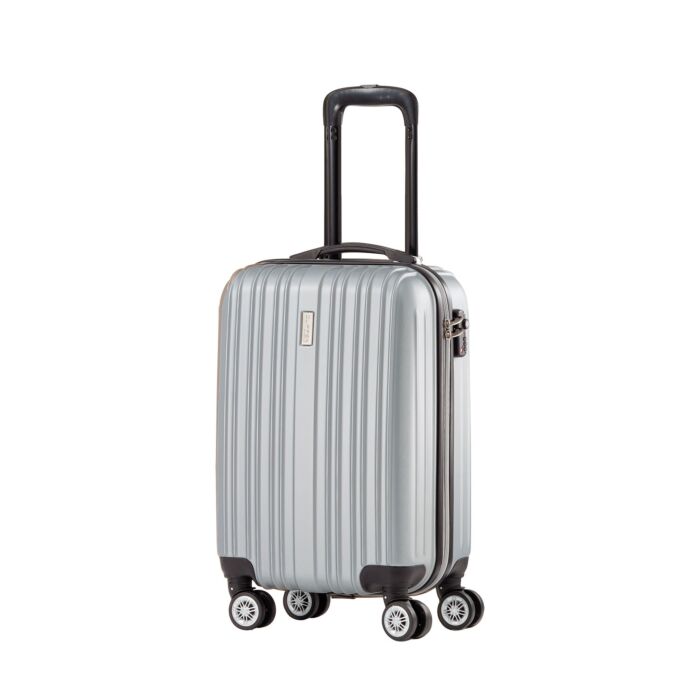 PKE Clipper Handgepäck-Koffer «Genf», 8 Rollen, TSA-Schloss, 43 l