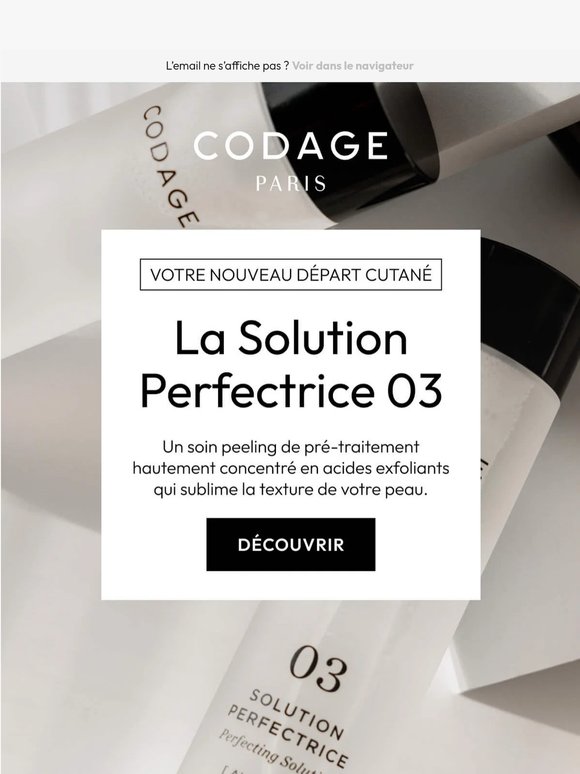 L'excellence du peeling, à la maison.