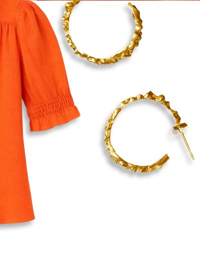 Arie Hoop Earrings