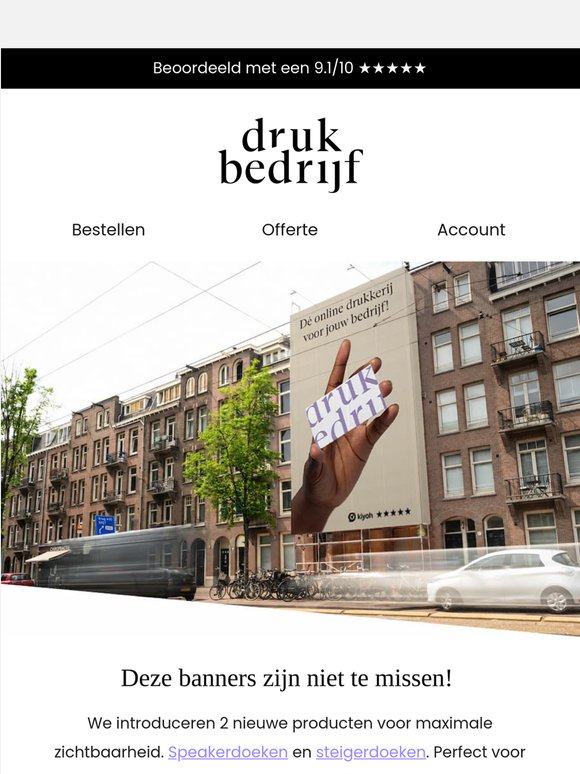 Deze doeken zijn niet gemaakt om subtiel te zijn