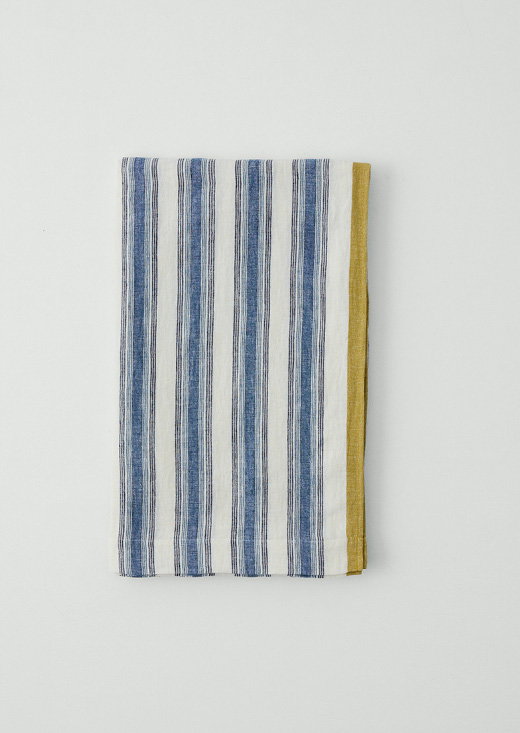 Chef Stripe Linen Tablecloth