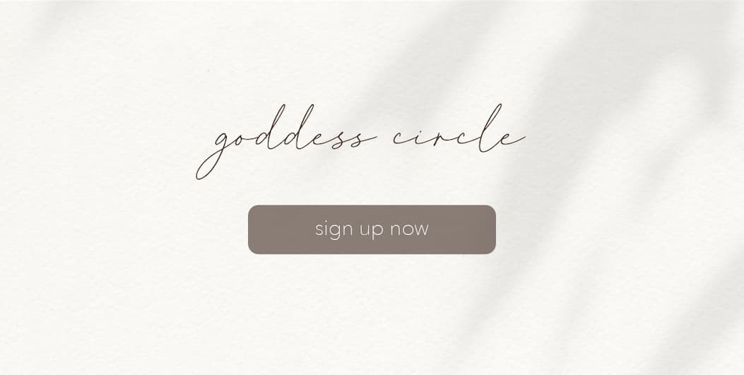 Goddess circle: sign up now