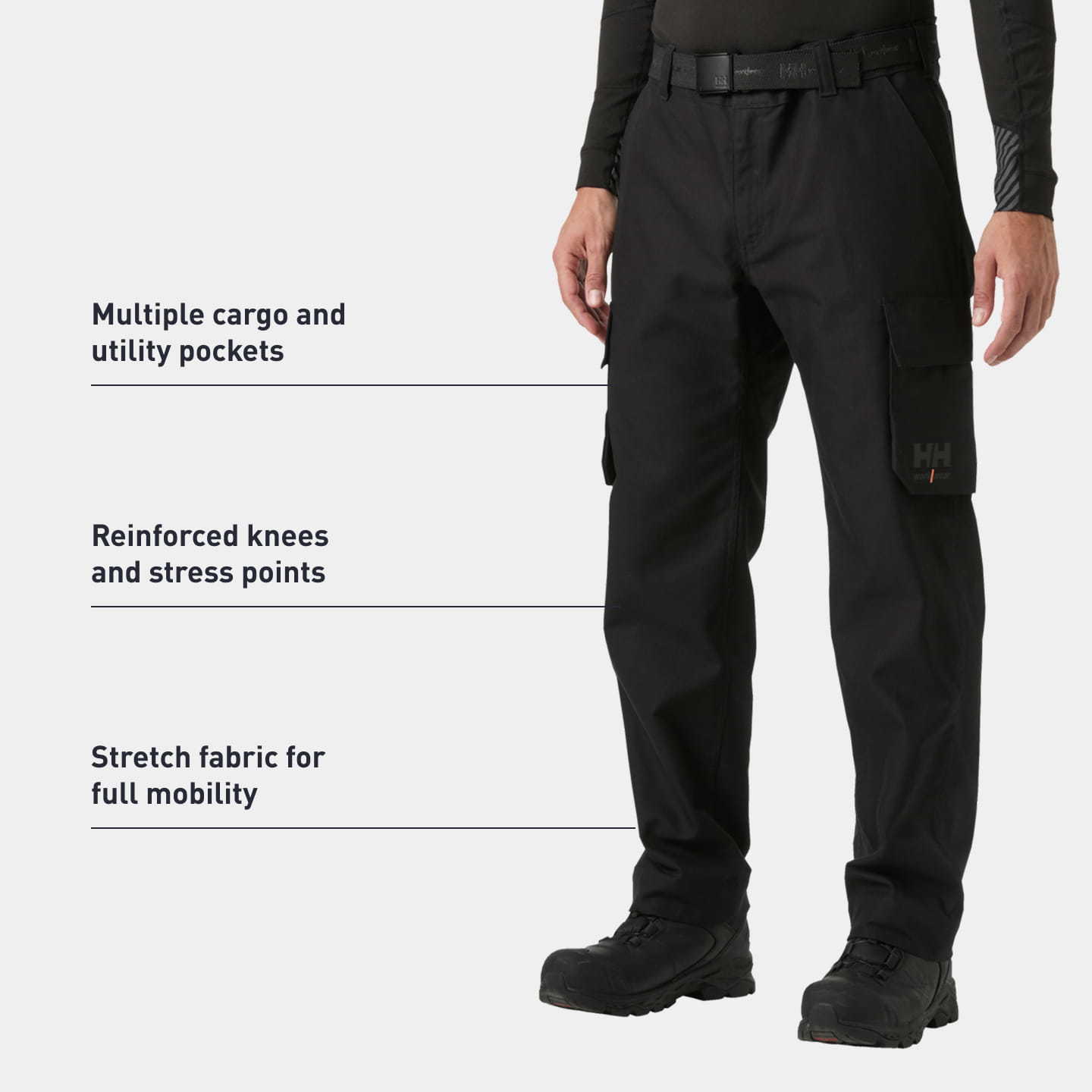 Mean wearing Chelsea Classic Pants 