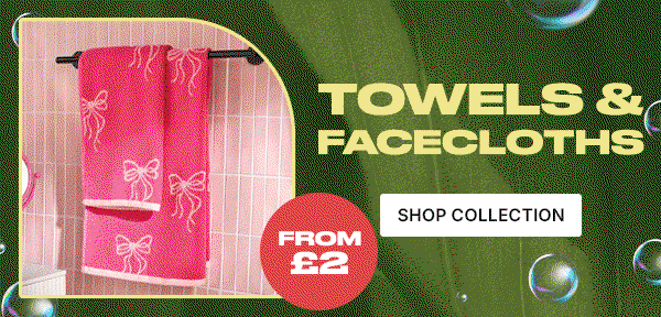 Towels & Facecloths - Shop Collection