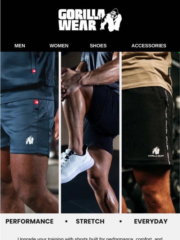 Your summer gym shorts are here 🔥