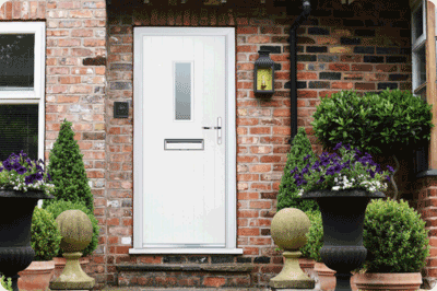 Composite front doors