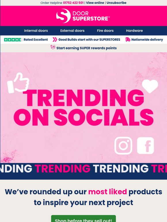 Trending on socials 📲