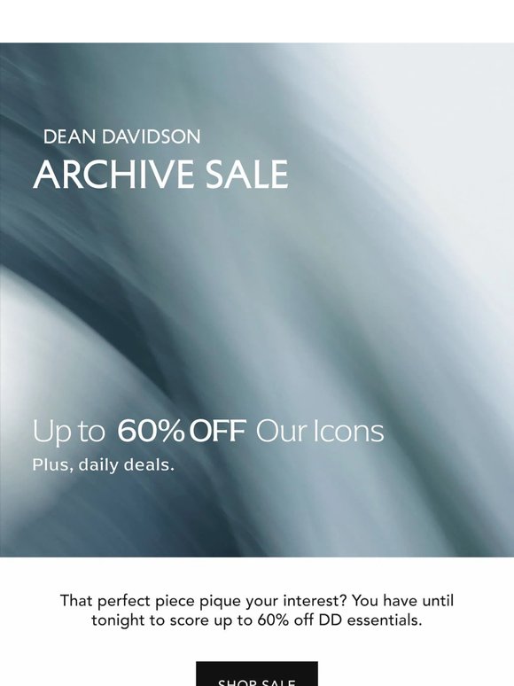 Email Exclusive: Archive Sale Extension