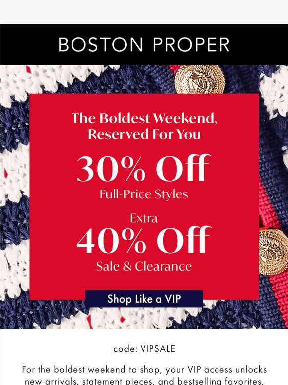 Extended—But Only Through Tomorrow
