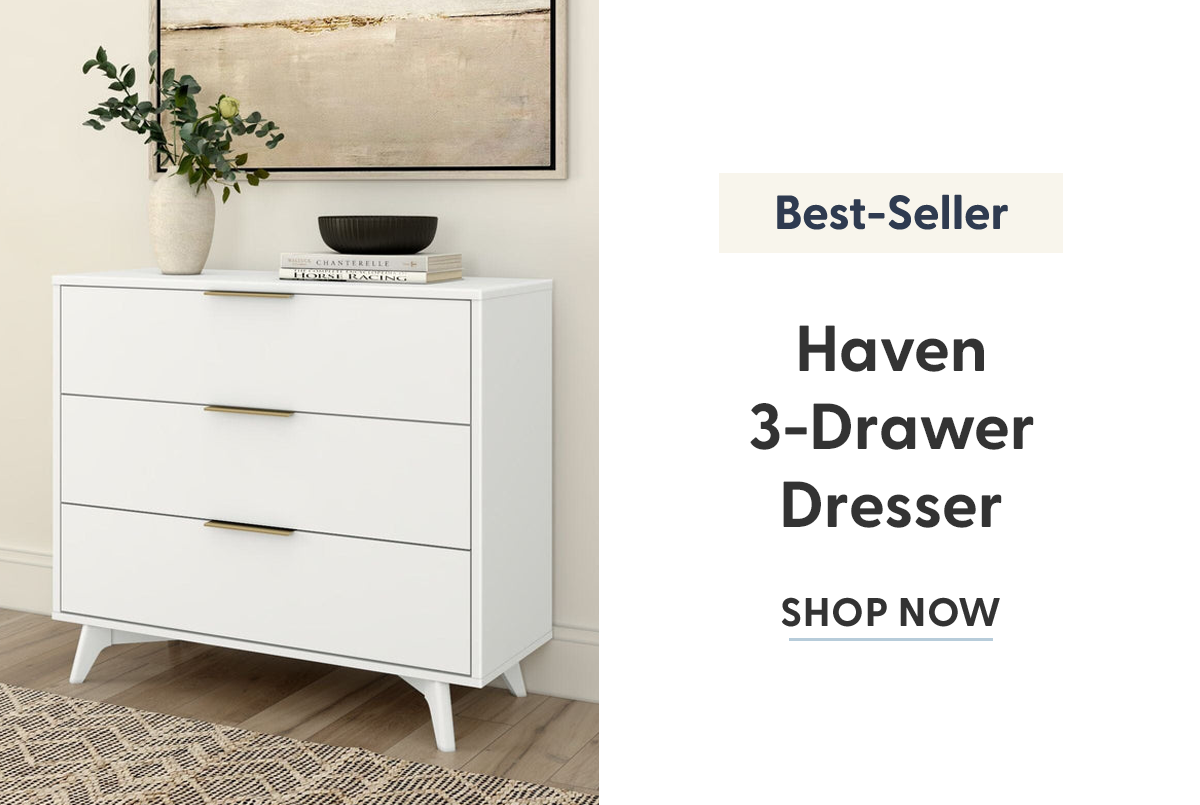 Haven 3-Drawer Dresser
