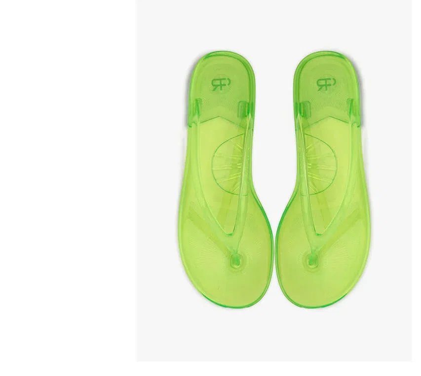 Jelly flat sandal