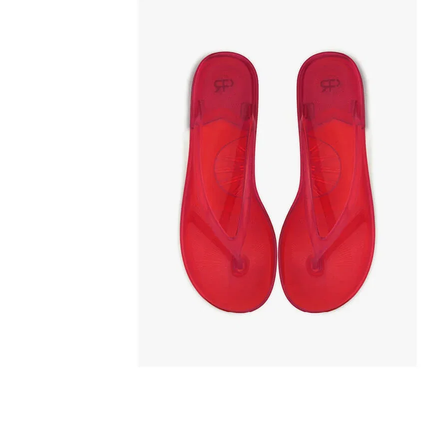 Jelly flat sandal