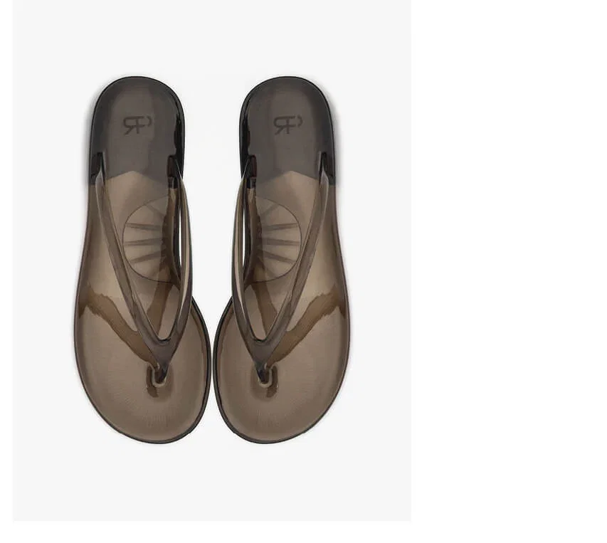 Jelly flat sandal
