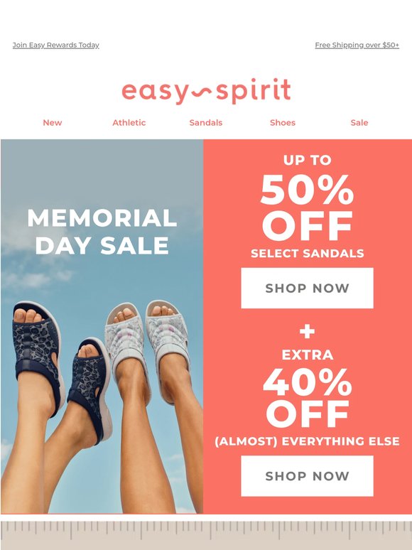 FINAL HOURS: Up To 50% Off Sandals