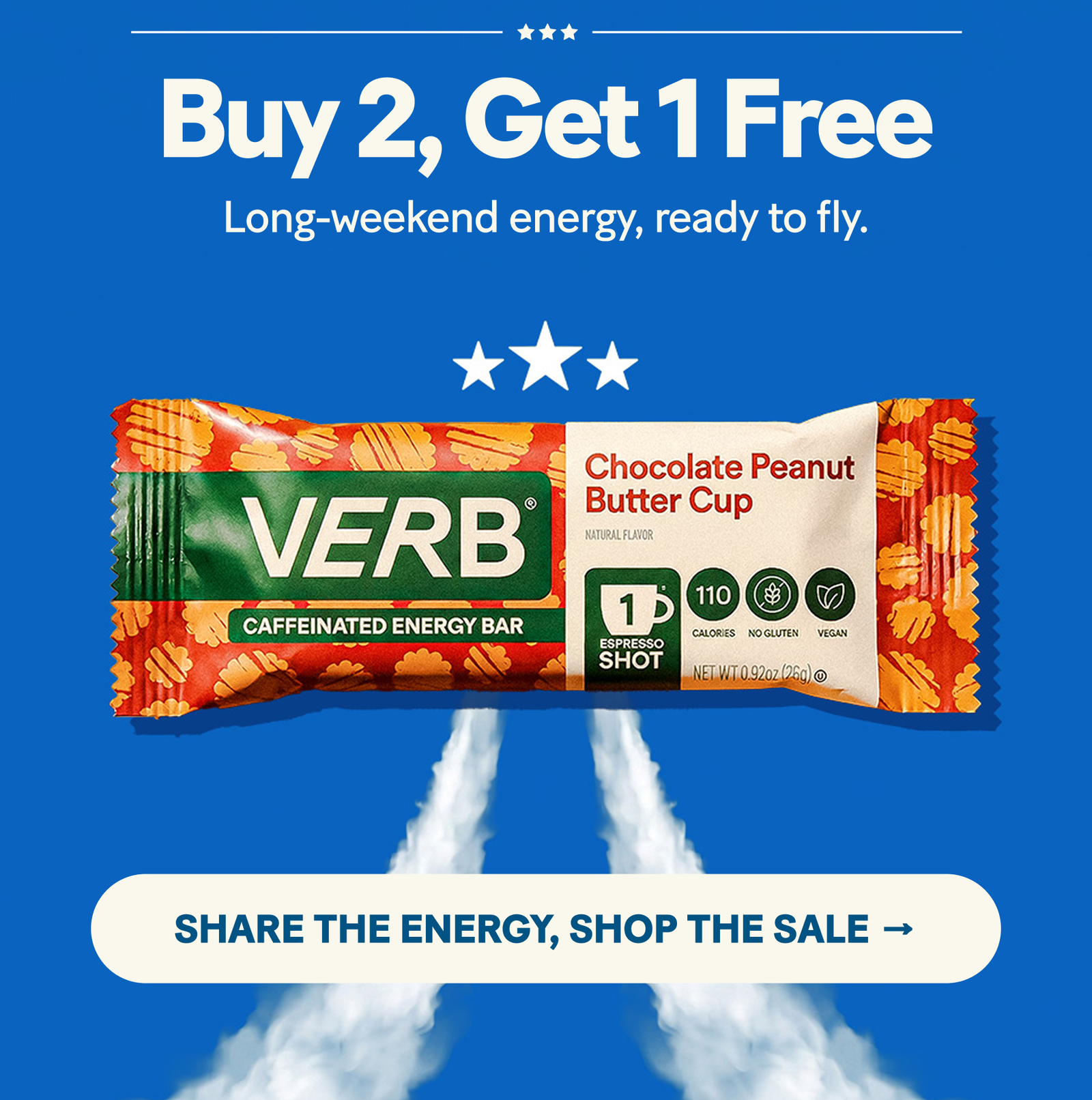 SHARE THE ENERGY, SHOP THE SALE