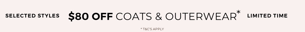 shop $80 off*