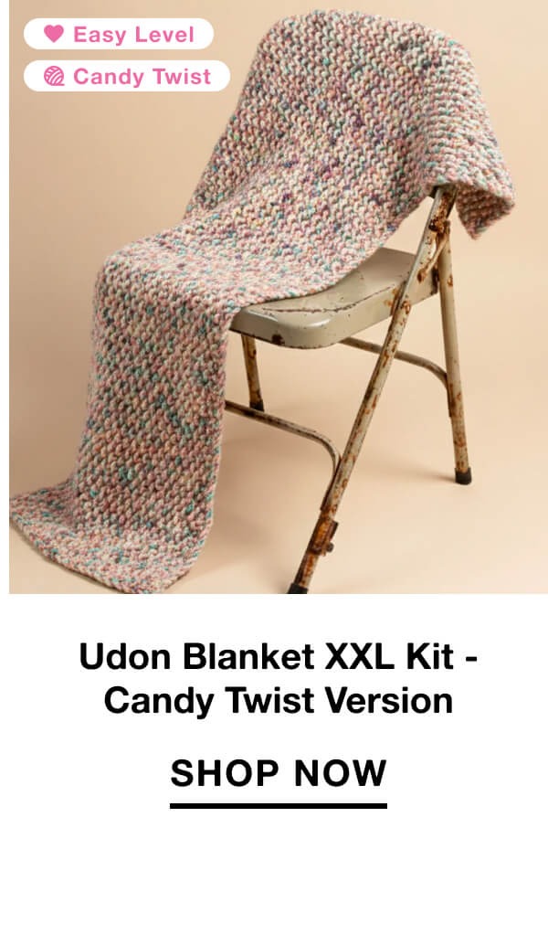 Udon Blanket XXL Kit - Candy Twist Version