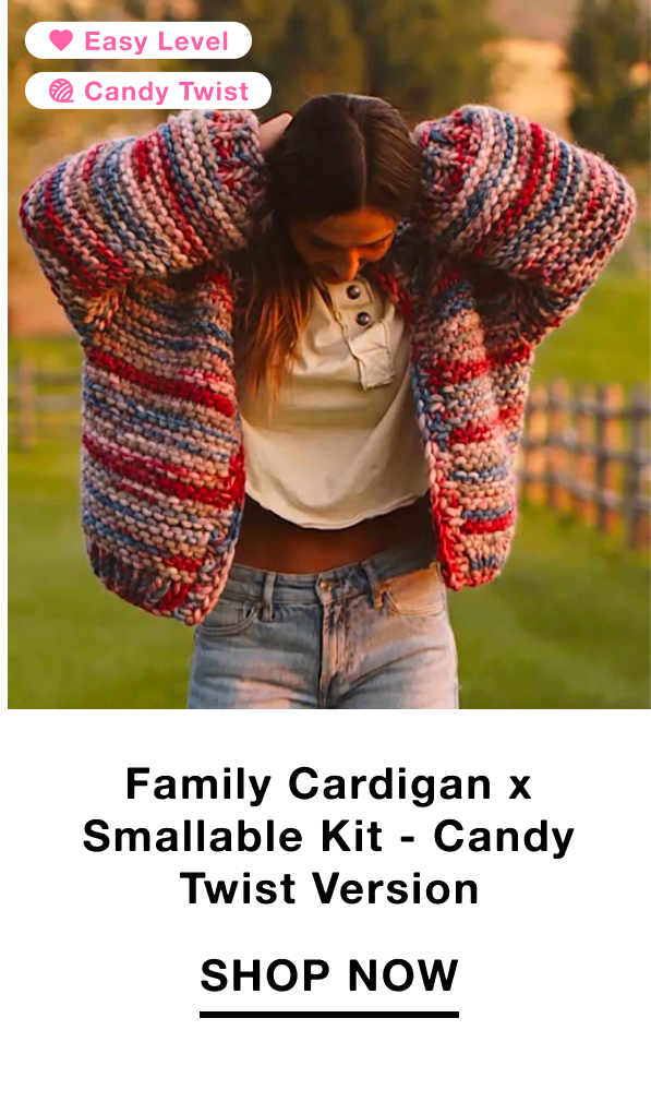 Nolita Sweater Kit -  Candy Twist Version