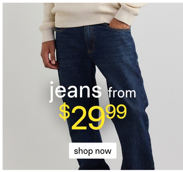 Shop Sale Jeans From $29.99
