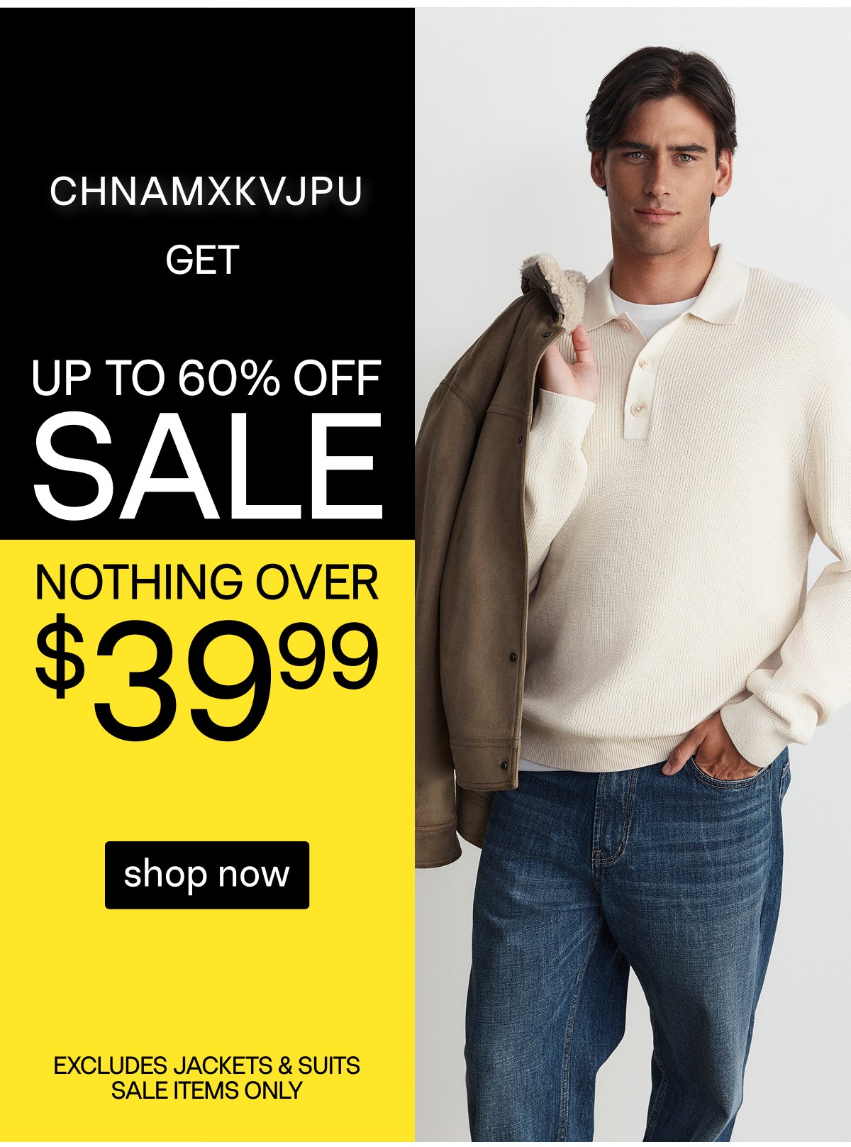 Shop Sale - Nothing Over $39.99 