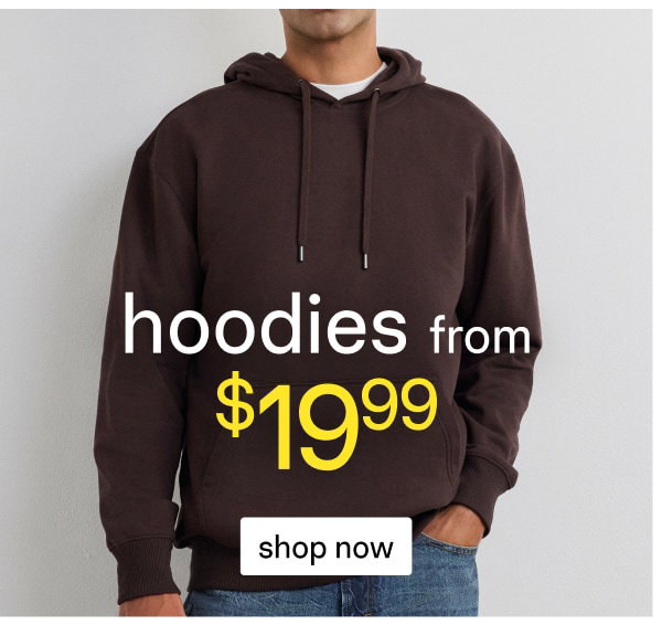 Shop Sale Hoodies From $19.99