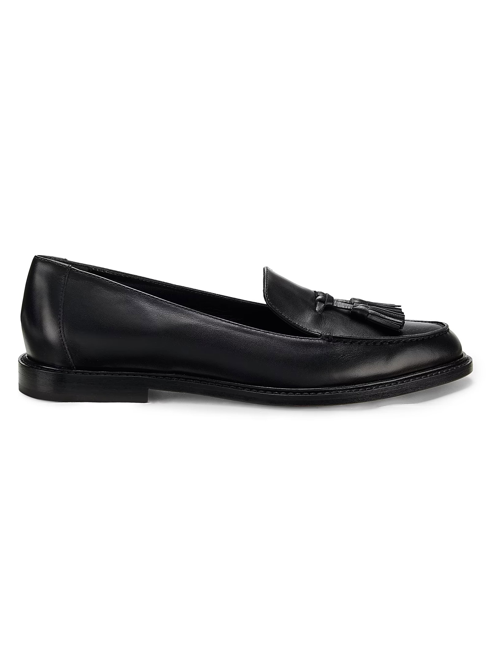 Manolo Blahnik Bucky Tassel Leather Loafers